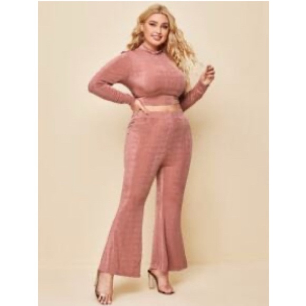 Pink Flowy Set